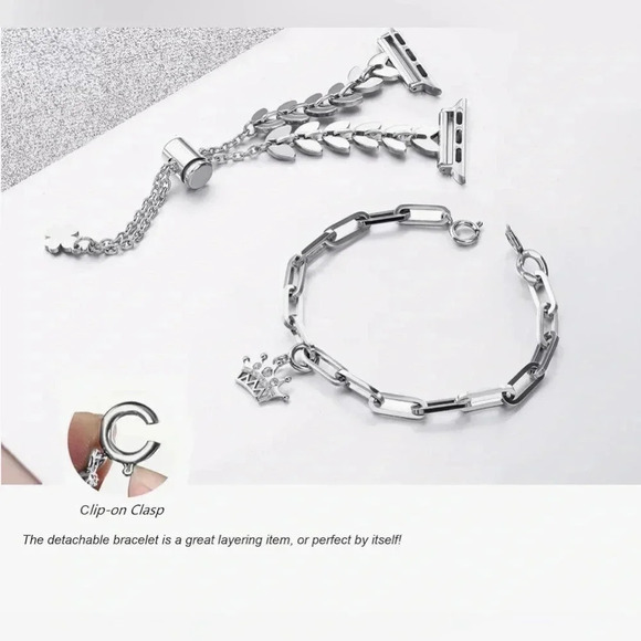 Detachable bracelet with‎ crown charm - Picture 6 of 6